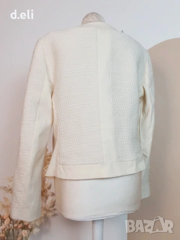 ESCADA Original Size L Вълна, Коприна. Луксозно сако, снимка 4 - Сака - 53002986