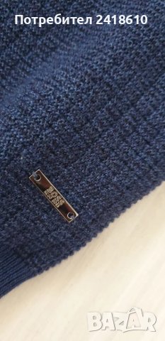 Hugo Boss Elfonso Wool Half Zip Jumper Mens Size XL ОРИГИНАЛ! Мъжкa Жилетка  с 3/4 Цип!, снимка 10 - Пуловери - 47622417