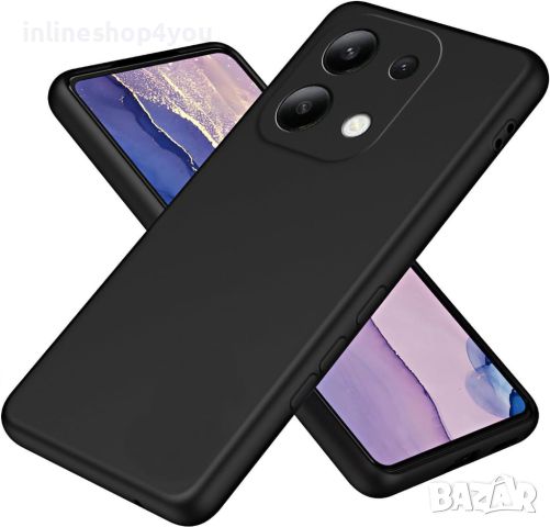 Матов Силиконов Кейс за Xiaomi Redmi Note 13 4G, снимка 4 - Калъфи, кейсове - 45640311