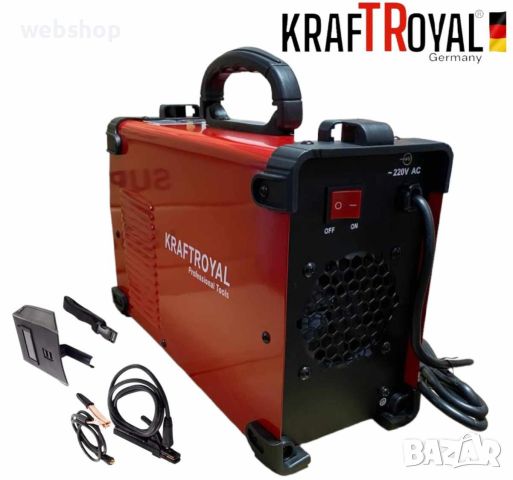 Немски Инверторен електрожен 450А KRAFT ROYAL , Гаранция 12 месеца, снимка 3 - Други инструменти - 46175149