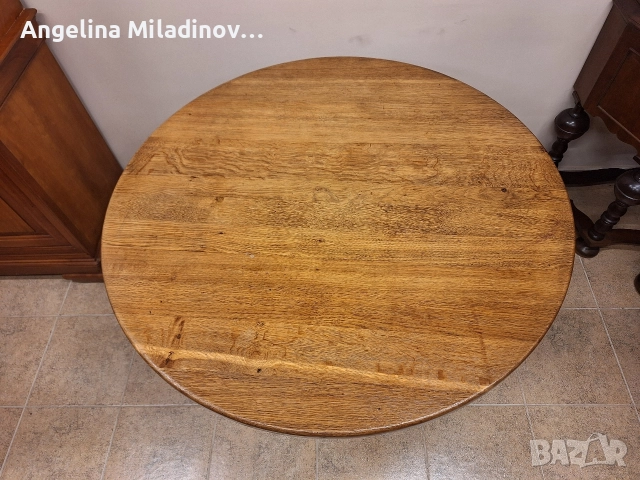 Маса за трапезария дъб масив , снимка 5 - Маси - 52837304