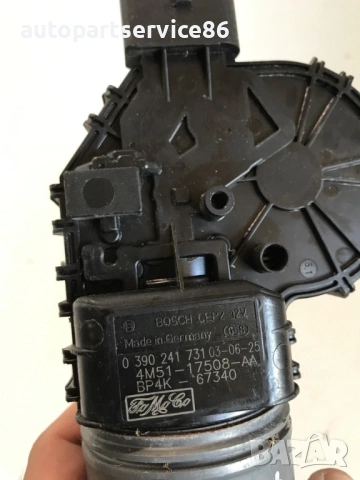 Преден мотор за чистачки LHD за Mazda 3 (2005) 0390241731, снимка 2 - Части - 53688297