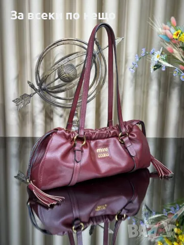 Miu Miu Дамска Чанта Миу Миу - 4 Налични Цвята Код E55, снимка 13 - Чанти - 50227482