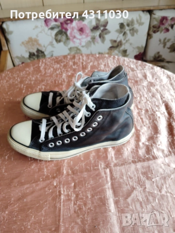 Кецове Converse кожа и плат 41.5 номер, снимка 4 - Кецове - 53357834