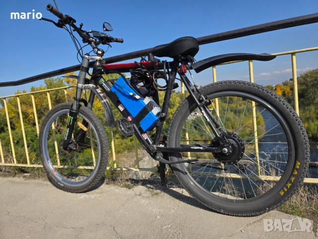 Продавам електрически алуминиев велосипед 500 вата кит 30 ah батерия, снимка 3 - Велосипеди - 51750382