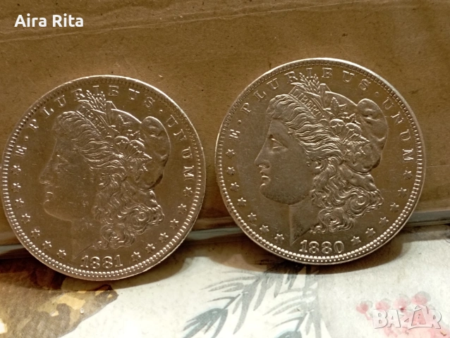 Сребърна монета, снимка 2 - Нумизматика и бонистика - 53786357