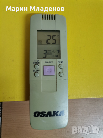 Дистанционно за климатик Osaka, снимка 1 - Климатици - 44942946
