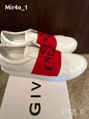 нови маратонки Givenchy сникърси обувки оригинални мъжки бели номер 43, снимка 1 - Спортни обувки - 46090195