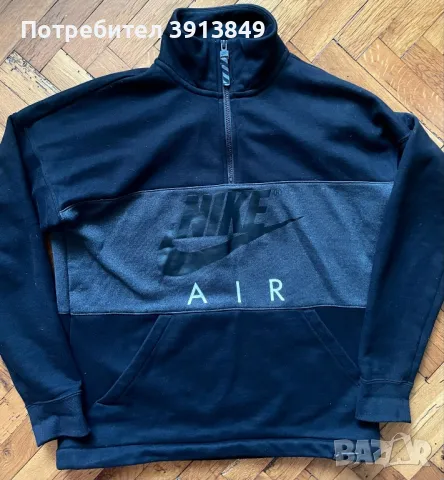 Оригинална мъжка блуза Nike AIR MAX, снимка 2 - Спортни дрехи, екипи - 49375101