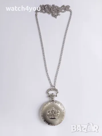 НОВ ДЖОБЕН ЧАСОВНИК С ВЕРИЖКА.КАЧЕСТВЕН ЯПОНСКИ МЕХАНИЗЪМ. ДЖОБНИ ЧАСОВНИЦИ КЮСТЕК.POCKET WATCH, снимка 7 - Джобни - 46827439