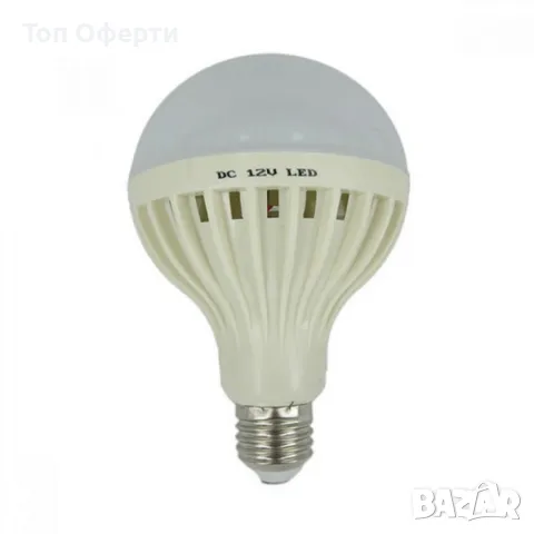 LED крушка 720LM 6400K 12V 12W E27, снимка 2 - Други стоки за дома - 49457418