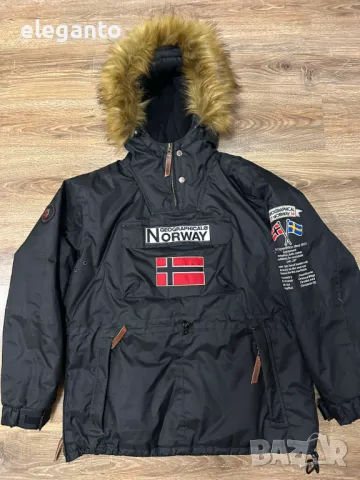 Geographical Norway Barman изолиран зимно анорак яке XXL, снимка 2 - Якета - 49014363