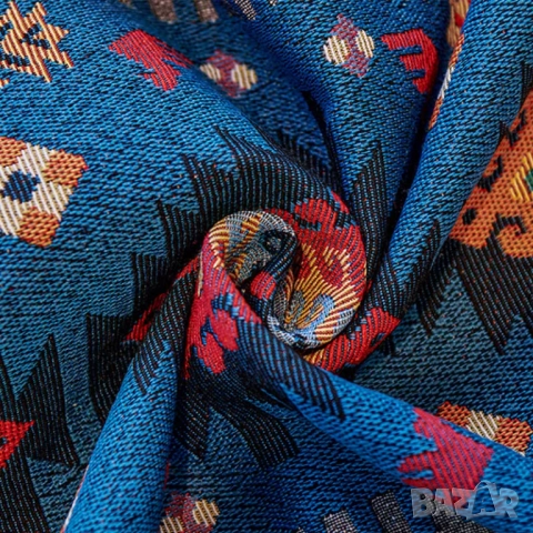 Бохемско шалте за диван ,легло, снимка 4 - Покривки за легло - 52849981