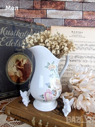 Английска кана Китайска роза, снимка 2 - Антикварни и старинни предмети - 54094009