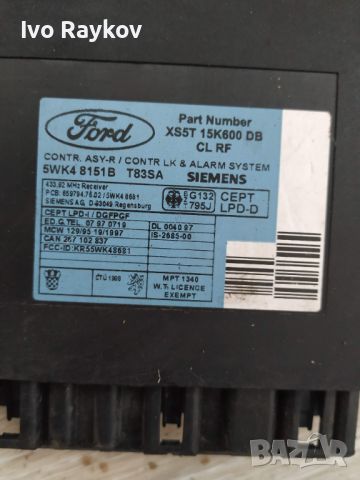 Модул , централно  Ford – Siemens.  XS5T15K600DB., снимка 3 - Части - 46653164