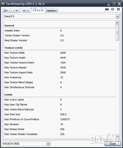 Видео карта ATi Radeon Gigabyte R9550 128MB GDDR2 64bit AGP, снимка 11 - Видеокарти - 34033571