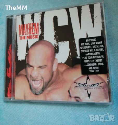 WCW Mayhem - The Music, снимка 1 - CD дискове - 45556683