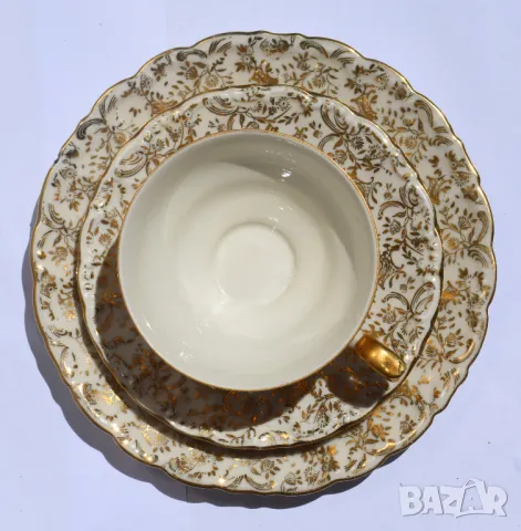 Позлатен сервиз за чай Bavaria GKS, снимка 2 - Сервизи - 50149148