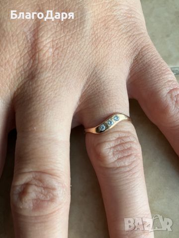 Руски златен пръстен, снимка 4 - Пръстени - 45629936