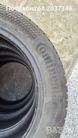 Зимни гуми Continental 205/55/17 DOT3722, снимка 5 - Гуми и джанти - 52065921