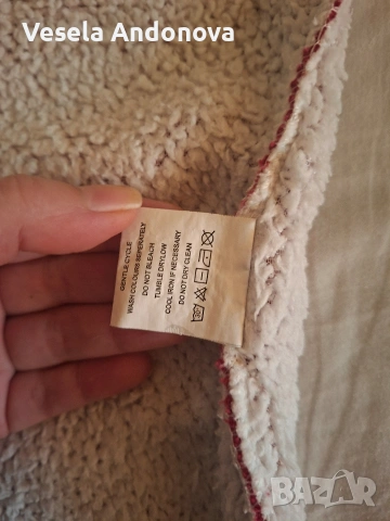 Дебело зимно одеало с ръкави и качулка, снимка 3 - Якета - 54192354