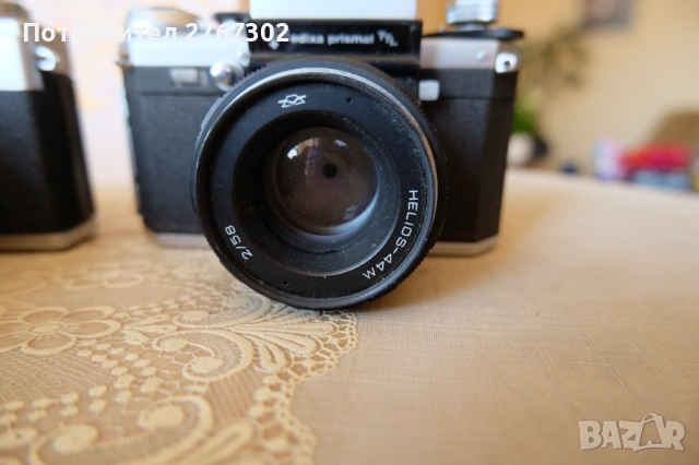 7 филмови апарата & 7 обектива. M42 Mount, снимка 3 - Фотоапарати - 53799465