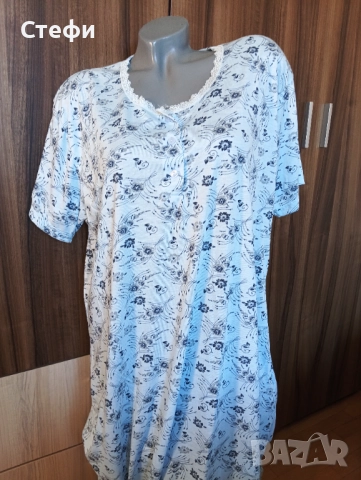 Дълга Дамска Нощница номер XL, снимка 4 - Нощници - 51753377