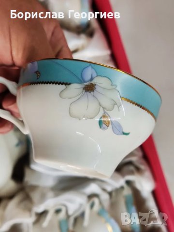 Нов порцеланов сервиз чаши за кафе, снимка 7 - Сервизи - 49807578