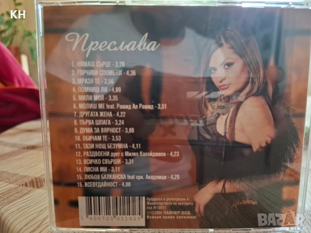 ПРЕСЛАВА-2004, снимка 3 - CD дискове - 50891781
