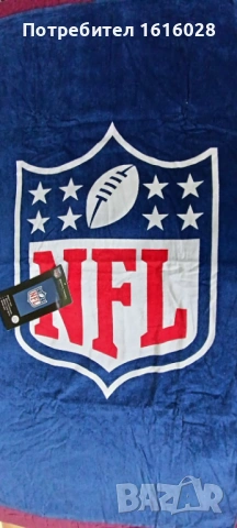Нова голяма плажна кърпа NFL., снимка 3 - Хавлиени кърпи - 45159652