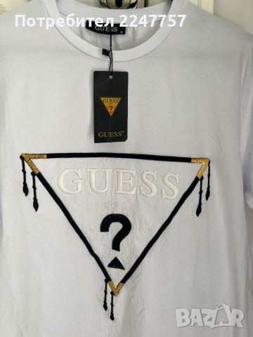 Мъжка тениска GUESS размер XL, снимка 2 - Тениски - 45542207