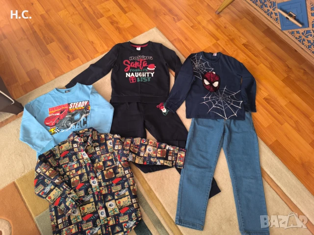 Запазен зимен лот за момчета 7-8 г., снимка 2 - Детски комплекти - 51237574