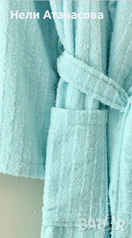 Халат за баня, снимка 3 - Хавлиени кърпи - 52747971