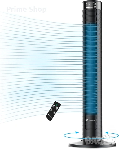 Вентилатор тип кула PureMate 97 см, 45W, Дистанционно управление