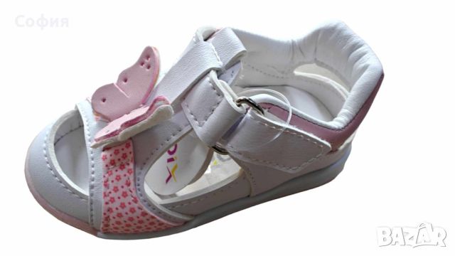 Бебешки сандали (001) - 2 цвята, снимка 4 - Детски сандали и чехли - 45824854
