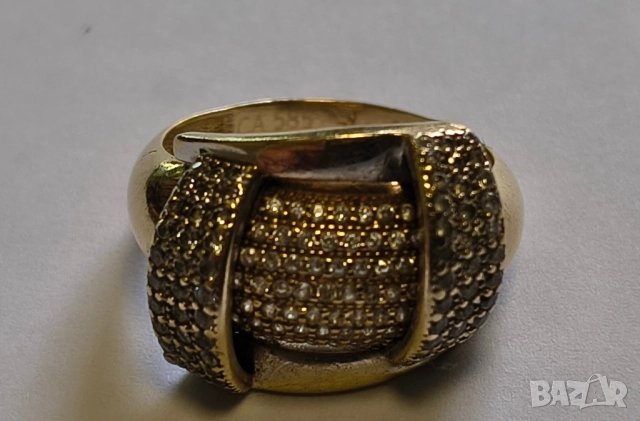 Златен дамски пръстен 