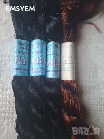 Копринени конци, снимка 2 - Декорация за дома - 50028972