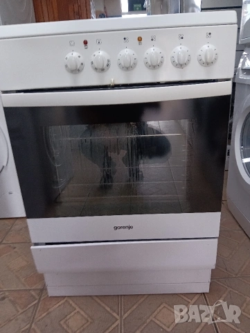 Свободно стояща печка с керамичен плот Gorenje с 2 години Гаранция!, снимка 5 - Печки, фурни - 53867932
