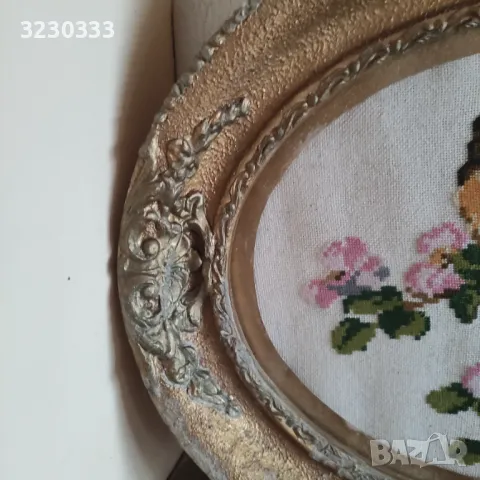 Гоблен с барокова рамка, снимка 4 - Гоблени - 49706309