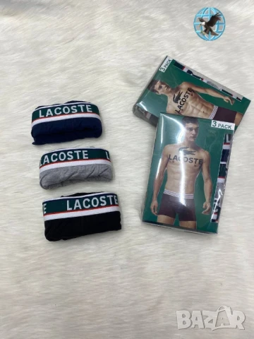 мъжки боксерки hugo boss emporio armani tommy hilfiger lacoste , снимка 6 - Бельо - 50691907