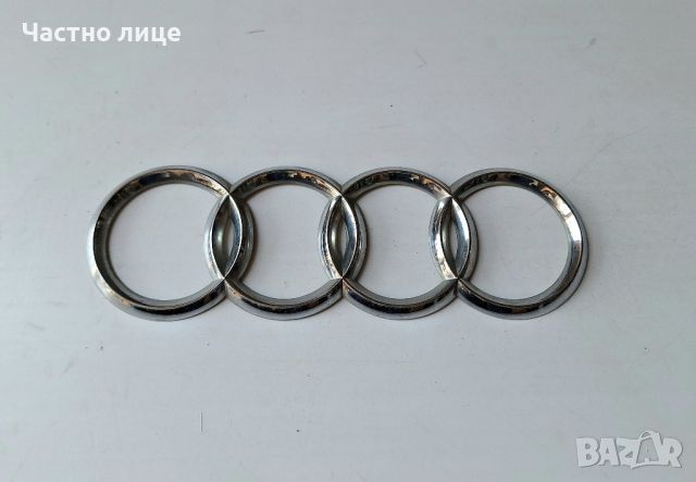 Оригинална задна емблема Audi, снимка 1 - Аксесоари и консумативи - 46722803