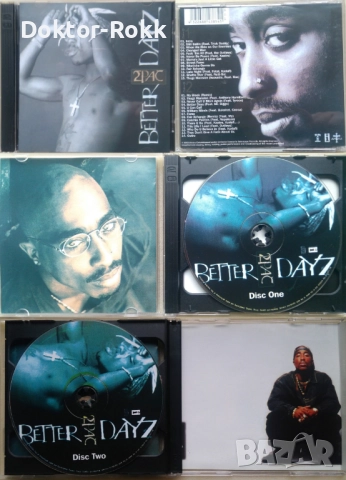 2Pac - оригинални и неофициални дискове, снимка 3 - CD дискове - 50425412