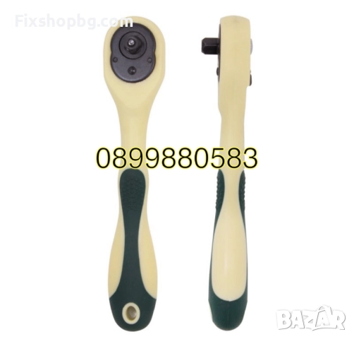 Гумирана тресчотка антикорозионна 1/4-72 зъба Rockforce, снимка 3 - Гедорета - 51542813