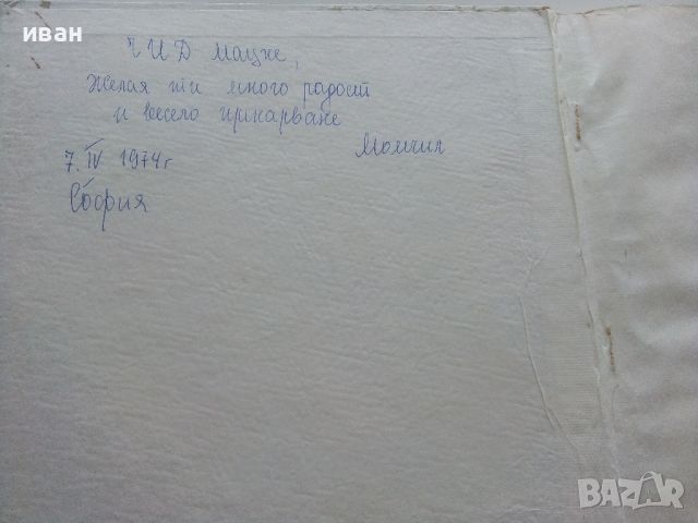 Пъстра книжка - Три приказки илюстрирани от Нева Тузсузова - 1973г., снимка 3 - Детски книжки - 46459725