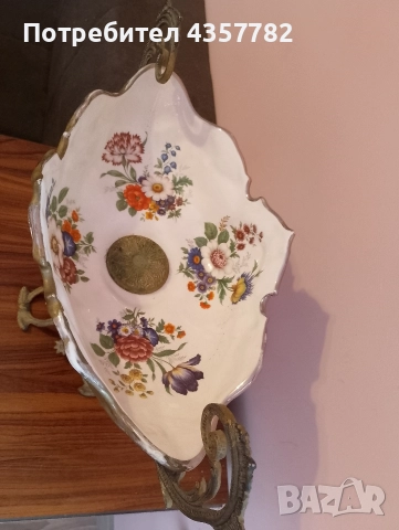 Винтидж испанска купа за плодове , снимка 3 - Колекции - 52722627