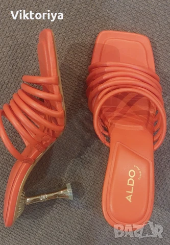 Дамскй сандали на висок ток, снимка 9 - Сандали - 51240297