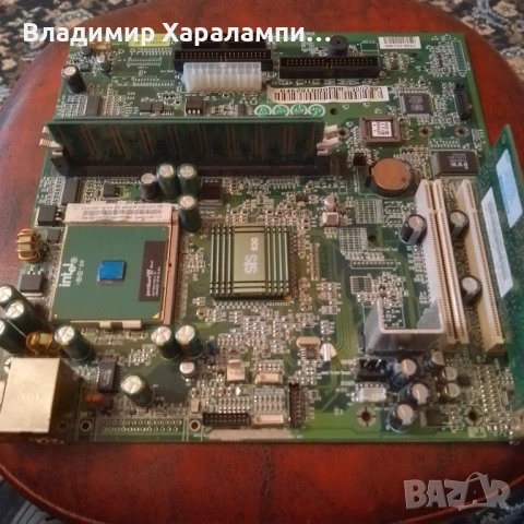 Стара дънна платка за колекция , снимка 3 - Дънни платки - 54095500