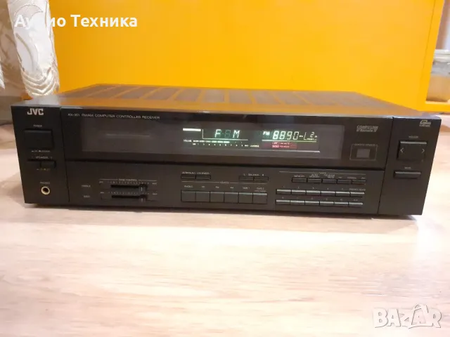 Транзисторен стерео усилвател с вграден тунер JVC RX-301BK
Made in Japan. 130W захранване., снимка 3 - Ресийвъри, усилватели, смесителни пултове - 46875113