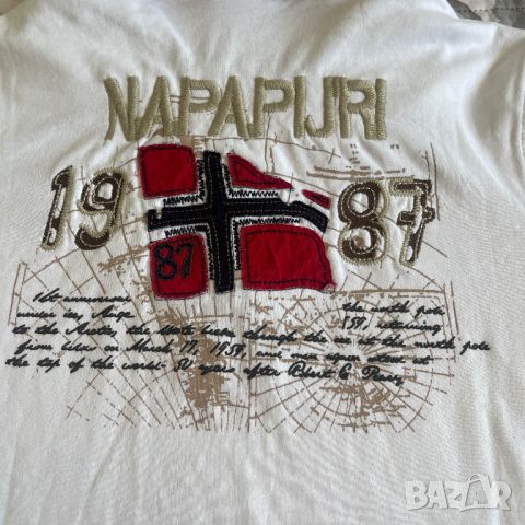 Napapijri дамска тениска нова размер Л, снимка 6 - Тениски - 46083300