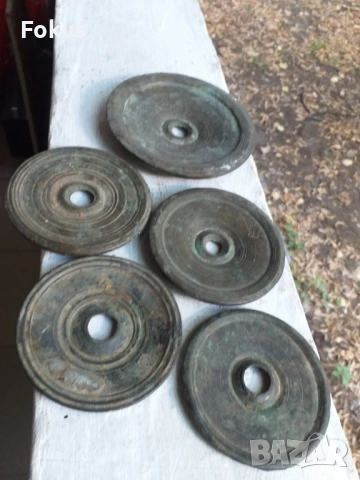 Стари бронзови османски теглилки за кантар - екзагии, снимка 7 - Антикварни и старинни предмети - 53461627